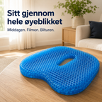Ergolett™ Sittepute med halebeinsutskjæring