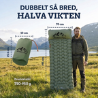 Nordfjäll Ultralätt kompakt luftmadrass PRO